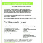 Stellenanzeige
